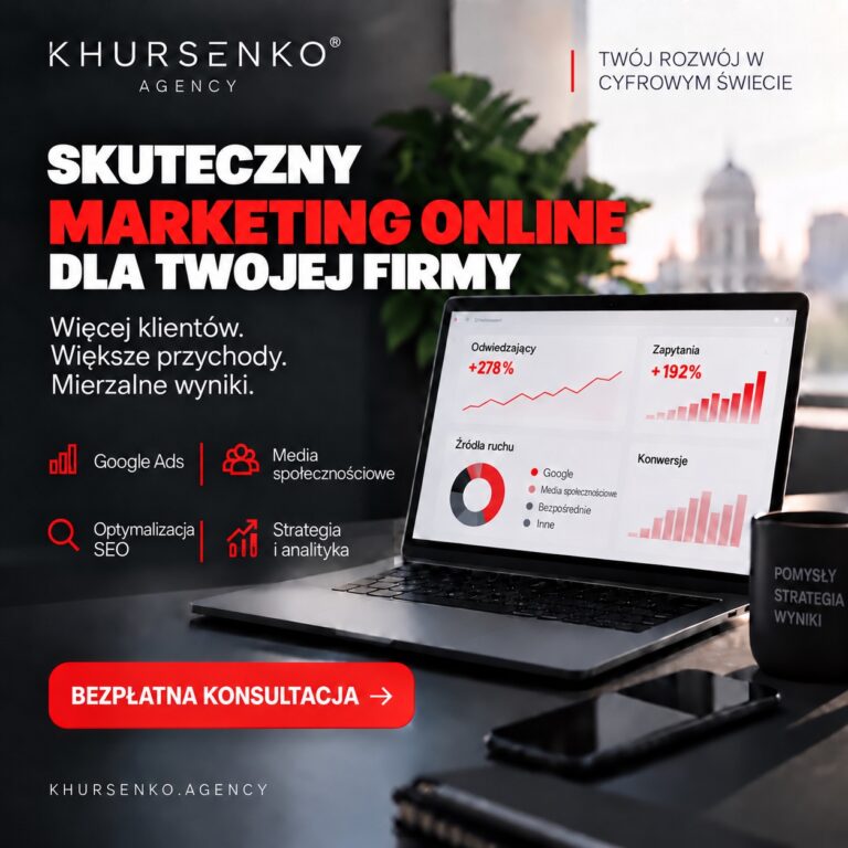 Skuteczny marketing online dla Twojej firmy